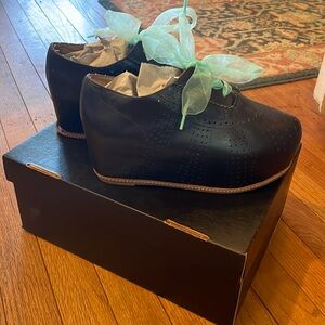 Jeffrey Campbell *damaged* super creepers platform Oxford shoes 7.5
